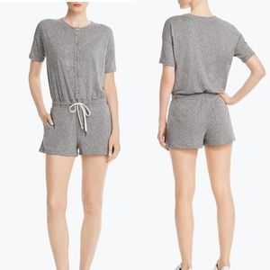 NWT N:Philanthropy Finn Romper, Heather Grey